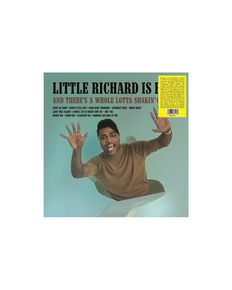 Little Richard Is Back Vinyl Record $22.20 Vinyl