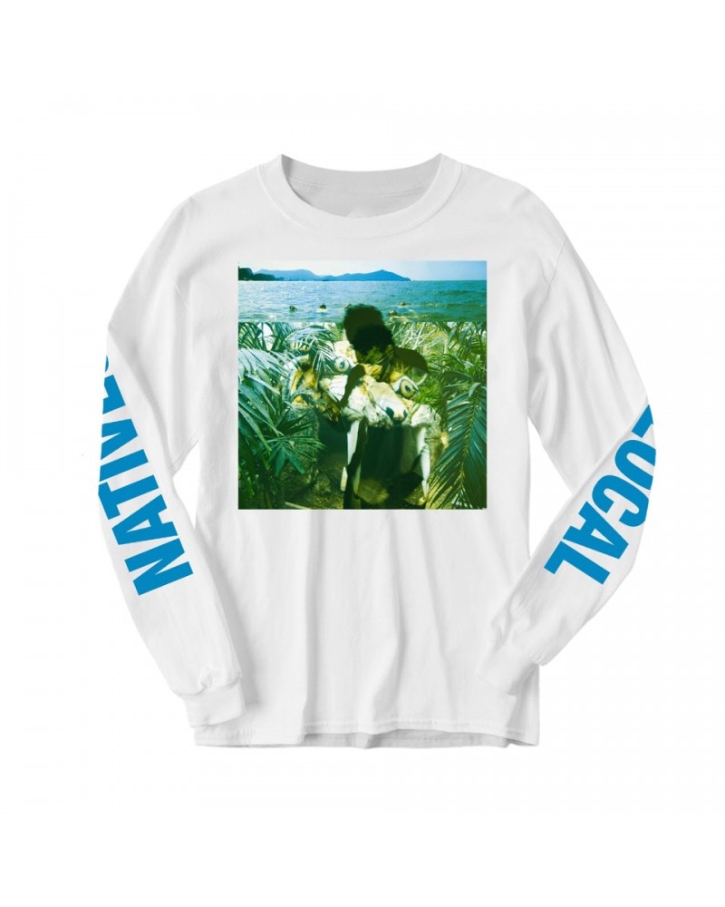 Local Natives Dark Days White Longsleeve + Digital Single "Dark Days (feat. Sylvan Esso)" $14.00 Shirts