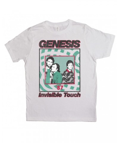 Genesis Kids T-Shirt | 1987 Invisible Touch Promo Design Kids Shirt $10.79 Kids