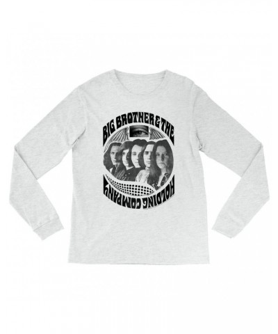 Heather Long Sleeve Shirt | Feat. Janis Joplin 1967 Poster Big Brother and The Holding Co. Shirt $14.98 Shirts