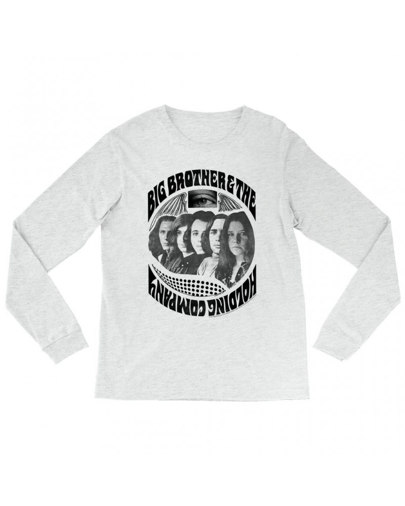 Heather Long Sleeve Shirt | Feat. Janis Joplin 1967 Poster Big Brother and The Holding Co. Shirt $14.98 Shirts