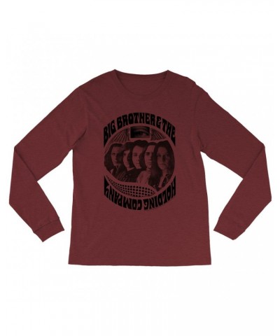 Heather Long Sleeve Shirt | Feat. Janis Joplin 1967 Poster Big Brother and The Holding Co. Shirt $14.98 Shirts
